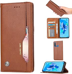 HEYB For Xiaomi Poco X3 NFC Wallet Case,PU Leather Wallet Stand Card Holder Shockproof Protective Case For Xiaomi Poco X3 NFC Case