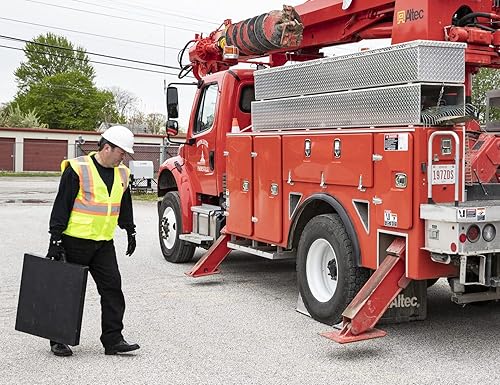 Miniatura 5 de Buyers Products OP18X18R Almohadilla de Apoyo de Goma, 18 X 18 X 2 Pulgadas de Grosor, Almohadilla de Goma Sólida para Grúa con Superficie