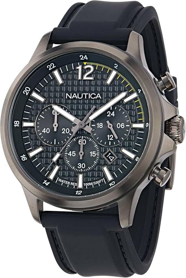 Amazon.com: Nautica - Men's Watches / Men's Fashion: Clothing, Shoes ...