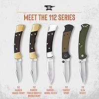 Vista 7 de Buck Knives 112BRS cuchillo plegable de protección Brass