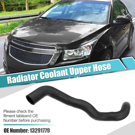 X AUTOHAUX 13291779 Radiator Coolant Inlet Hose for Chevrolet Cruze 2011 2012 2013 2014 2015 2016 Eco LT LTZ L LS 1.4L L4 - Gas Radiator Upper Hose