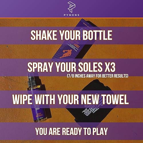 Miniatura 6 de Basketball Grip Spray Pro – Spray antideslizante 2 en 1 para zapatos y agarres de baloncesto | Aumenta la tracción y rejuvenece las suelas | Equipo