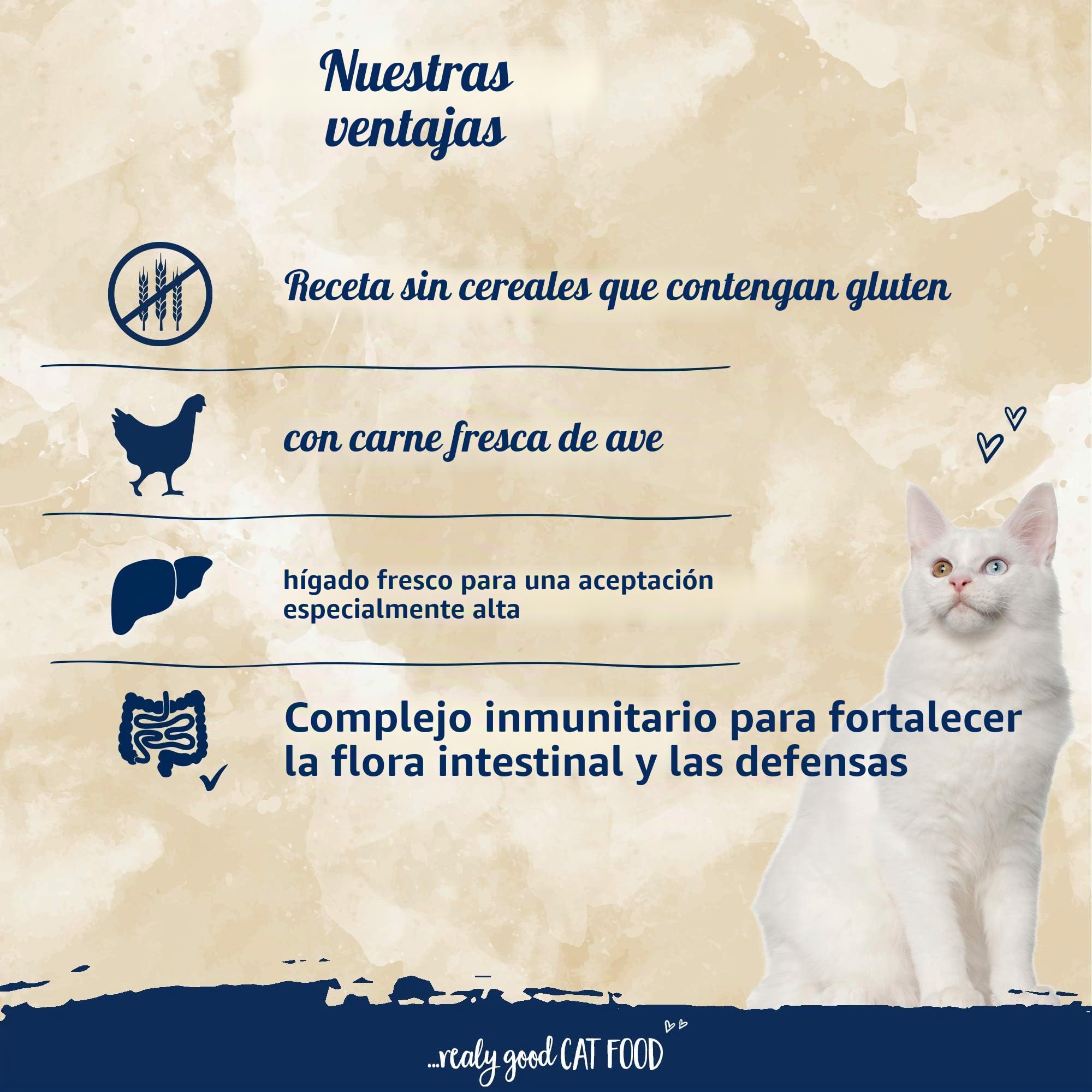 Sanabelle Sensitive con carne de ave | Alimento seco para gatos nutricionalmente sensibles | 1 x 10 kg