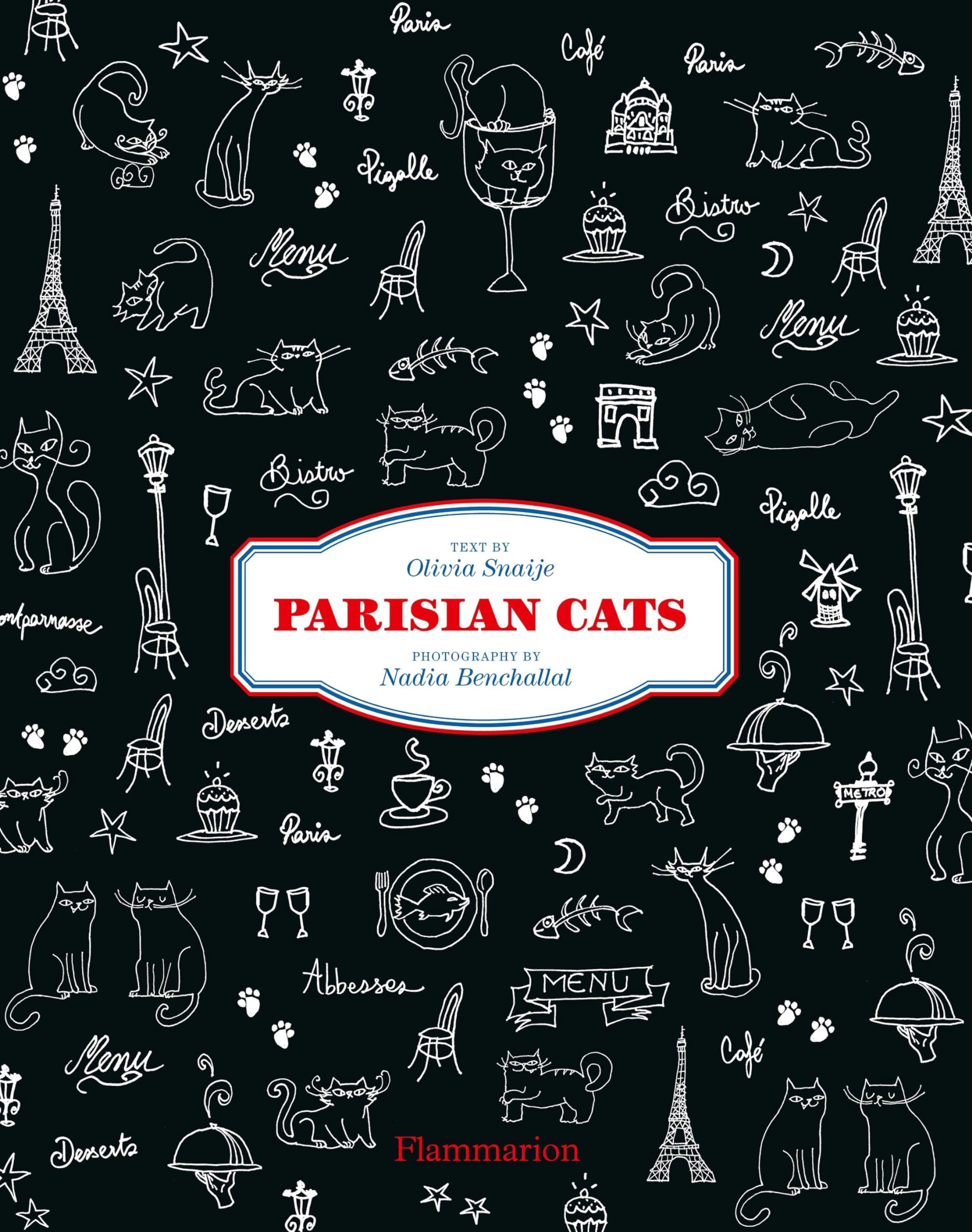 洋書絵本 洋書 FLAMMARION hardcover Book, Parisian Cats 素敵な洋書絵本