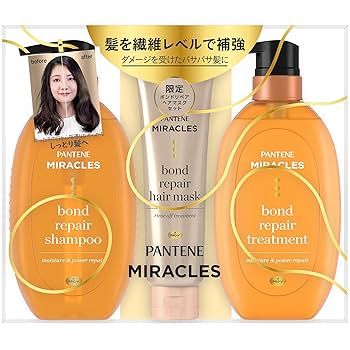 Amazon | パンテーンミラクルズ シャンプー・トリートメント+