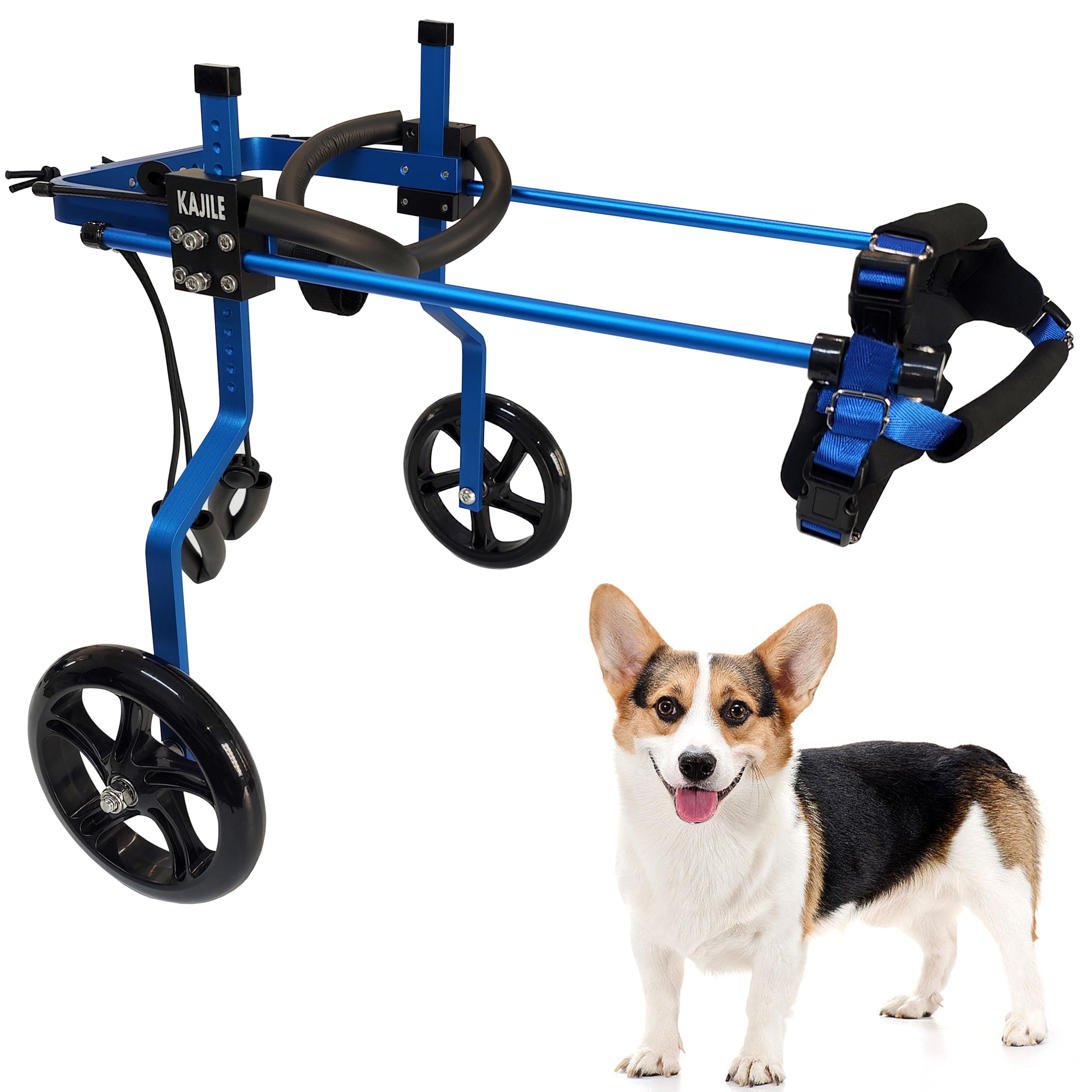Regulowany wózek dla psa M-2 Rozmiar rehabilitacja tylnych łap 30-38cm 17-22cm 20-28cm