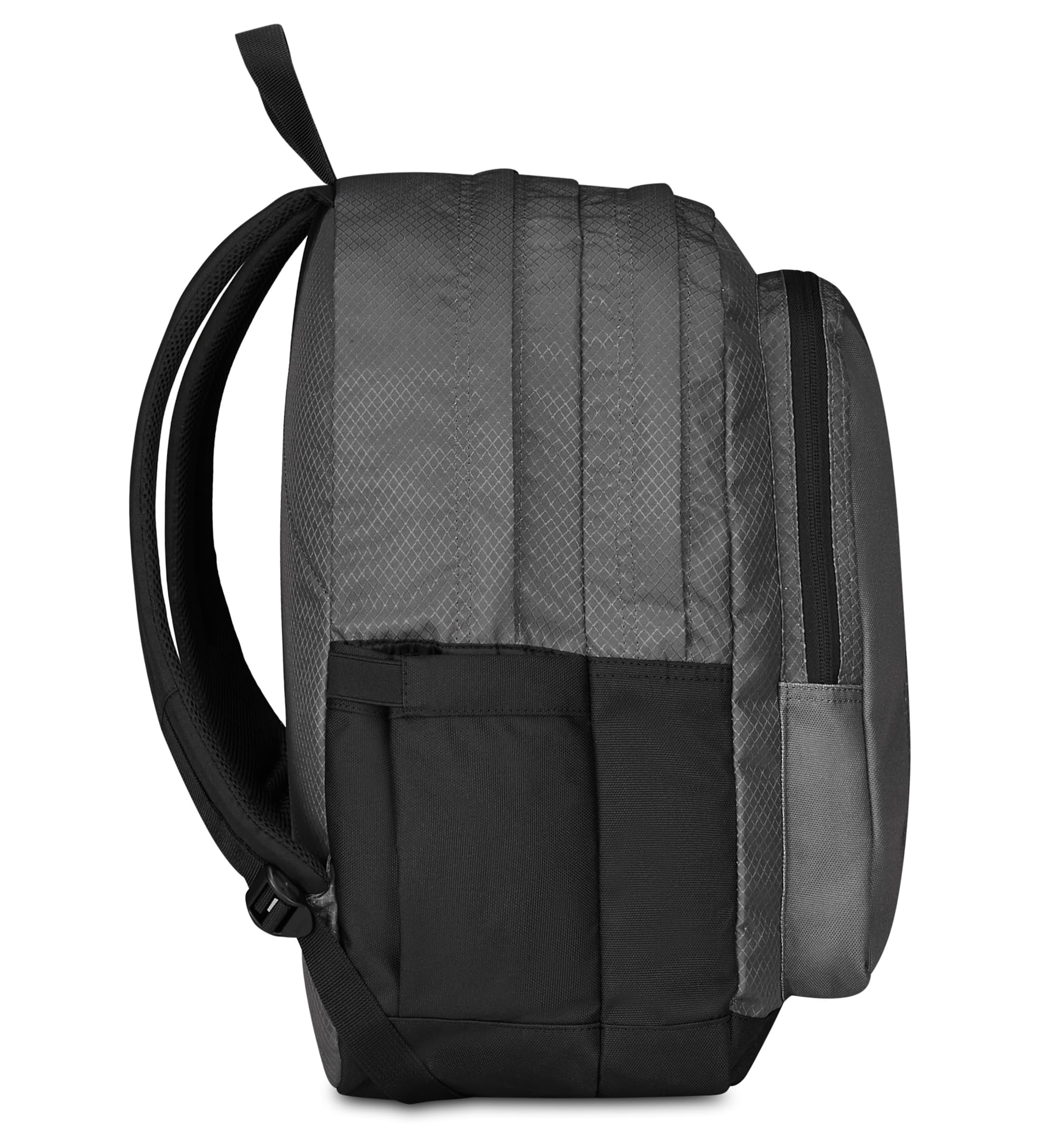 Invicta Zaino Scuola Jelek Up Led, Grigio, Doppio Scomparto Con Tasca per PC e Tasca per Borraccia, 36 lt, Scuola Media e Superiore, Zaino Ragazza e Ragazzo