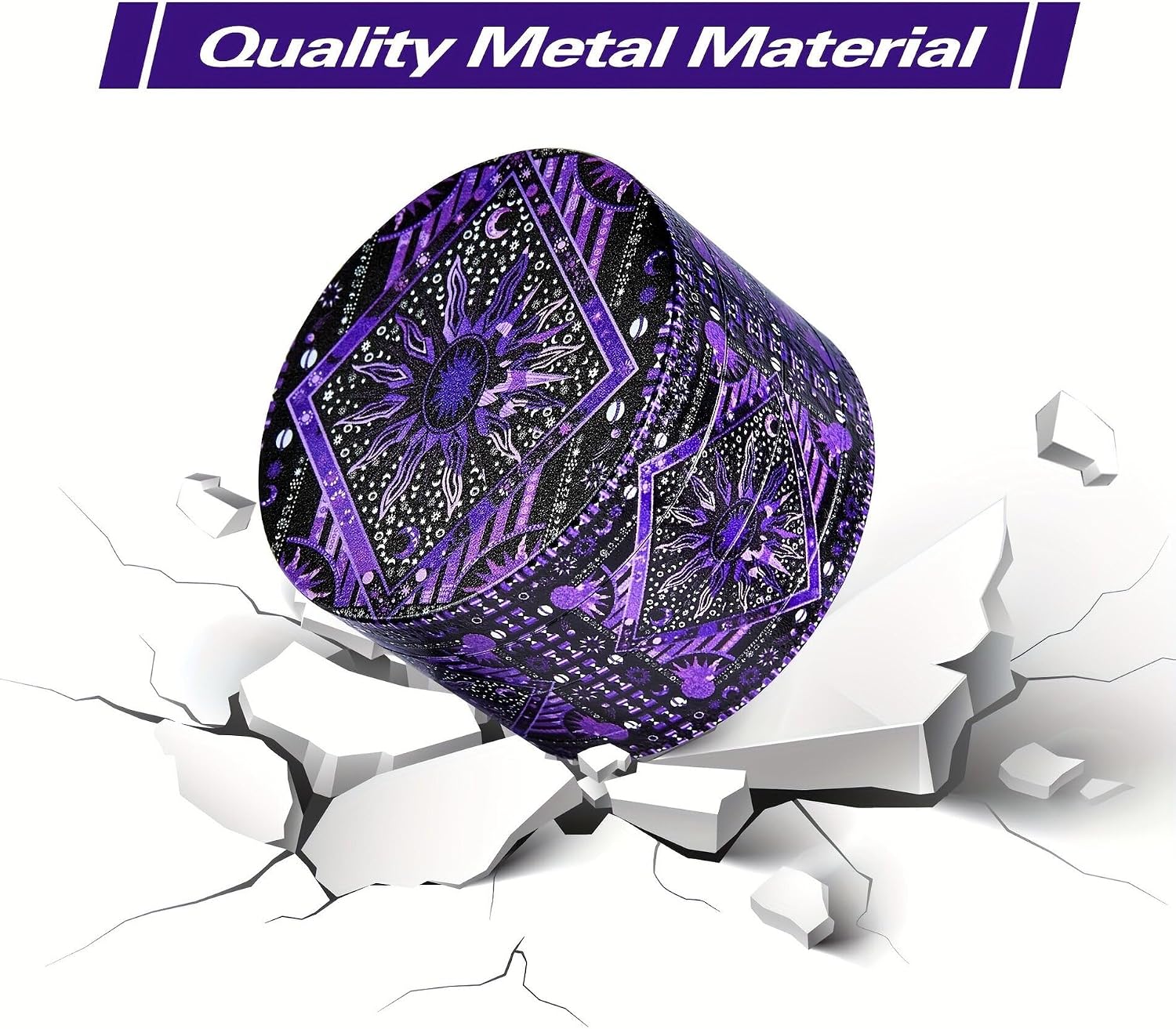 2.5 inch heavy-duty aluminum, smooth grinding, non stick design, essential for the kitchen
