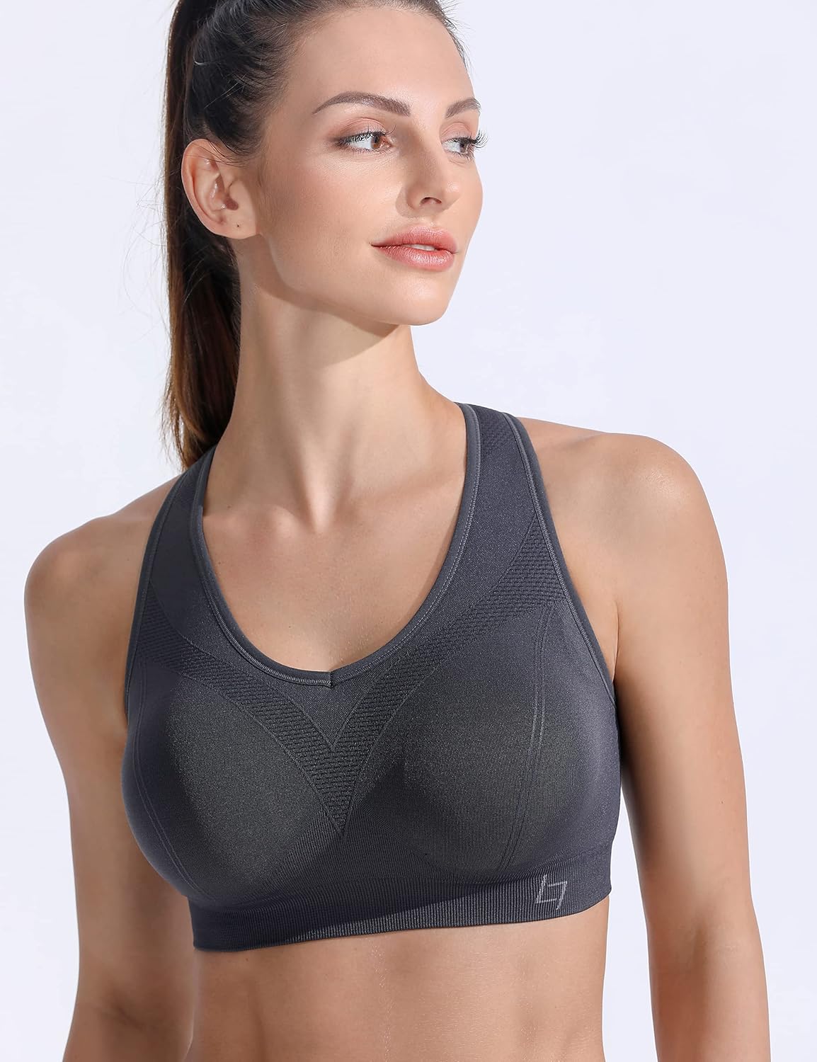 Get Special Price FITTIN Racerback Sports Bras for Women - Padded Seamless High Impact Support for Yoga Gym Workout Fitness Amazing 🔥 FITTIN Racerback Sports Bras for Women - Padded Seamless High Impact Support for Yoga Gym Workout Fitness