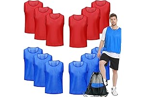 Scrimmage Jersey Adult Soccer Pinnies Youth with Numbers Team Practice Vests Pennies...