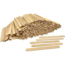 Teacher Created Resources Craft Sticks - Box of 500, Premium Birch Wood, 4 1/2 x 3/8, Natural Unfinished for Arts & Crafts, DIY Projects, School & Classroom Supplies, Food Safe