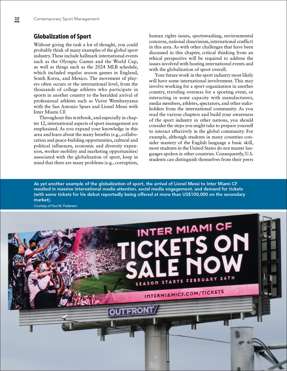 Contemporary Sport Management