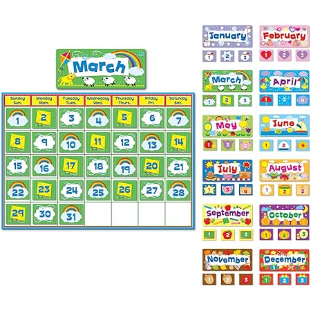 Calendrier 2023 Carsat Amazon.com : Carson Dellosa Calendar Set—Multicolor, Seasonal Kit With  Monthly Headers, Days Of The Week, Numbers, Seasons, Holidays, Bulletin  Board Décor (415 Pc) : Carson Delosa Calendar : Office Products