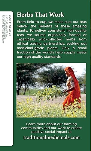 Miniatura 5 de Traditional Medicinals Té de hierbas de jengibre orgánico, promueve la digestión saludable, (paquete de 2)  16 bolsas de té