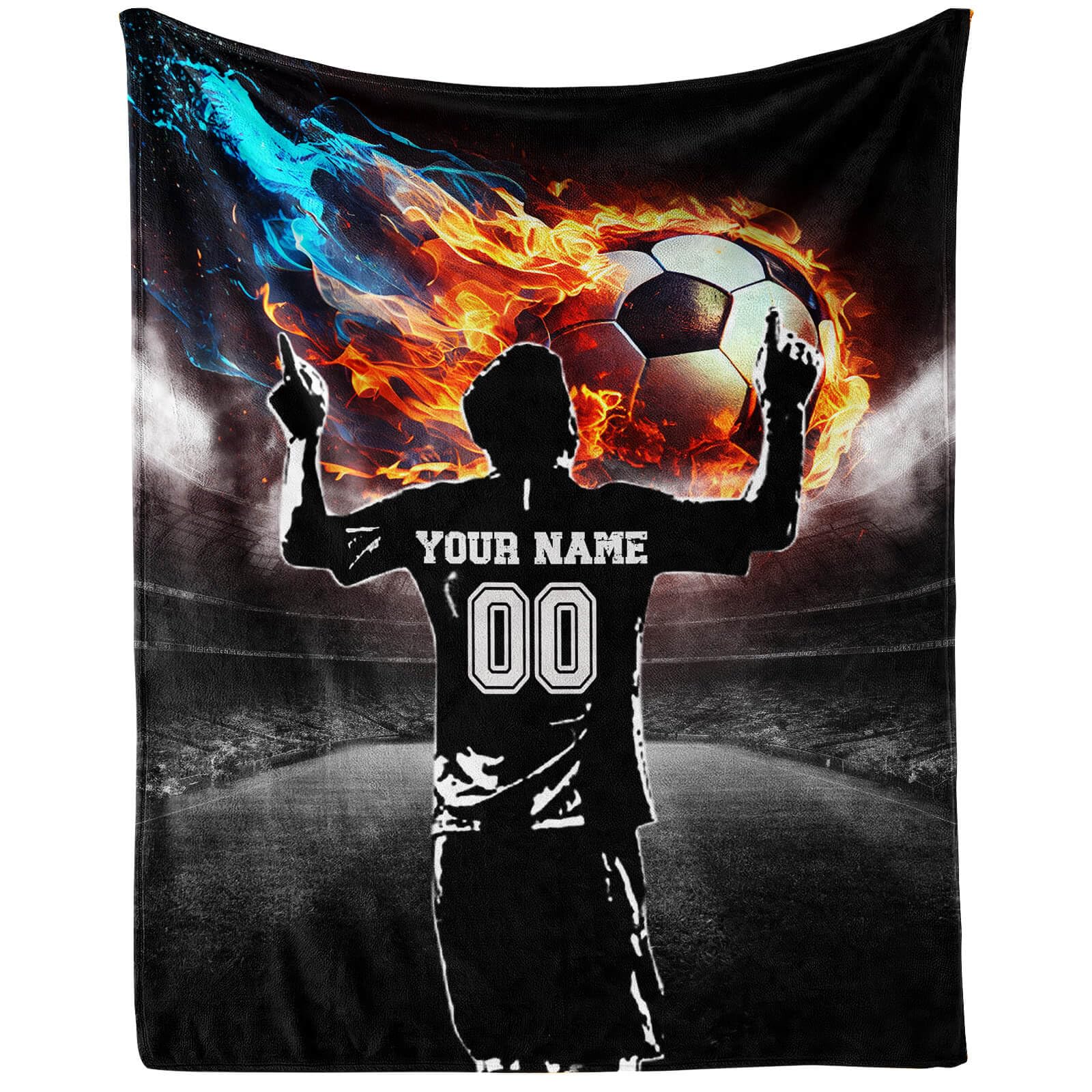CaomeiWu Custom Soccer Blanket, 60