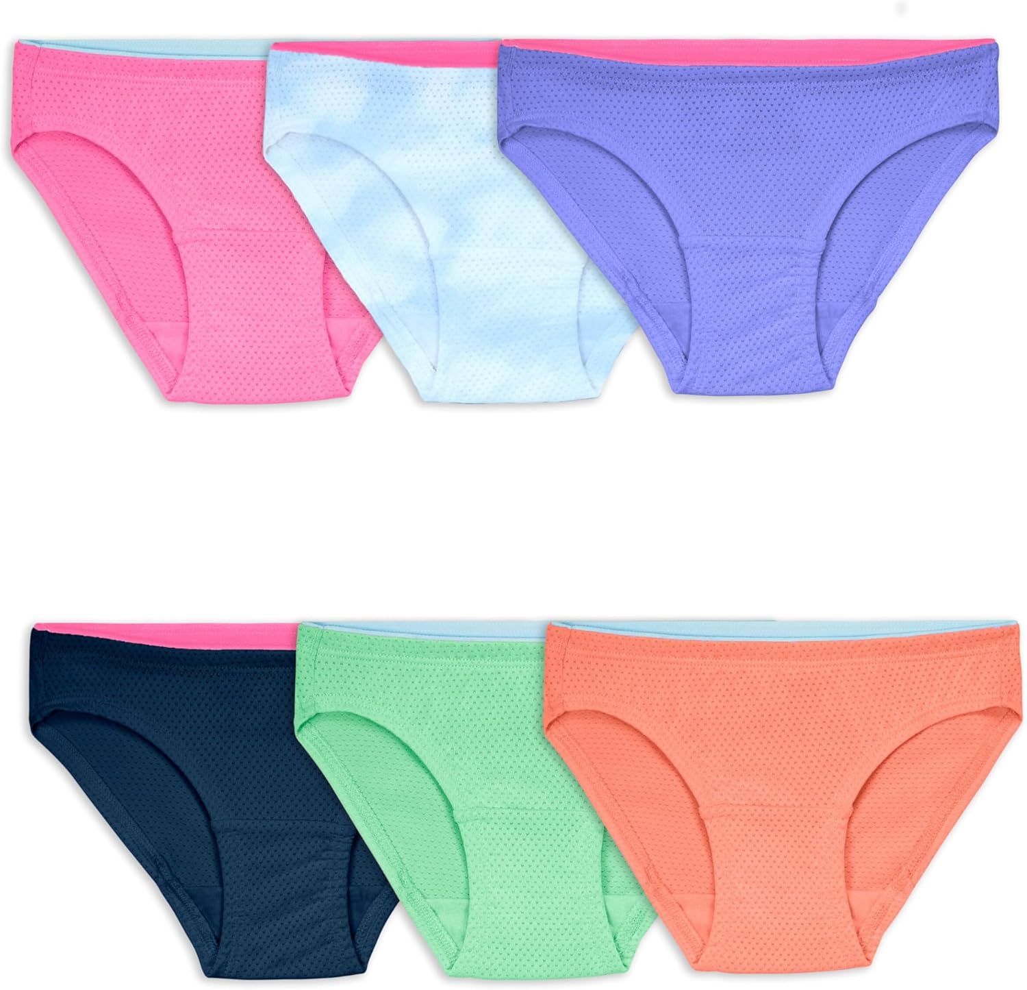 Fruit of the Loom Girls' Breathable Underwear