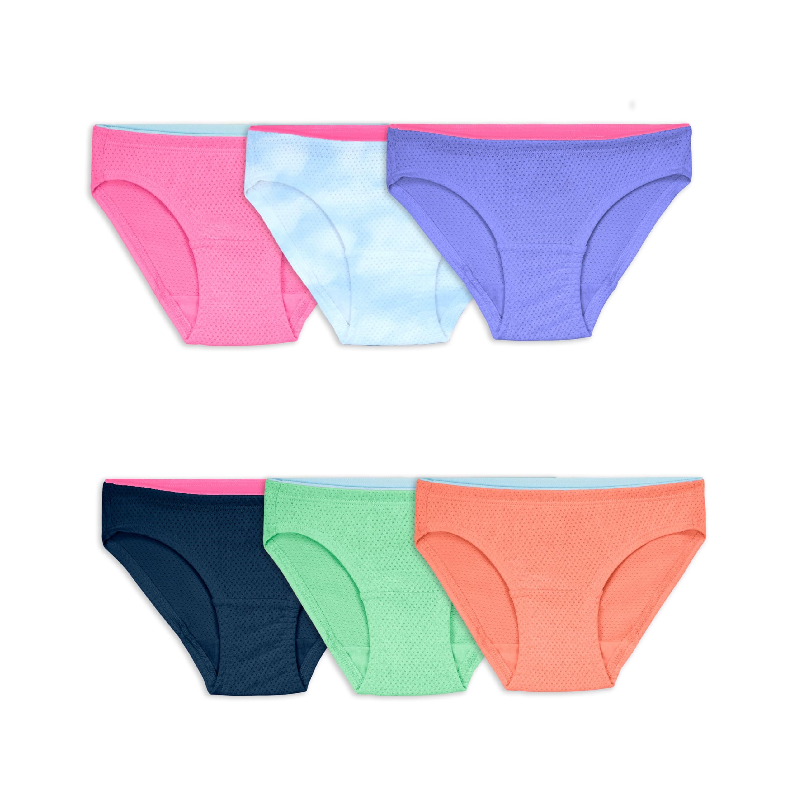 Fruit of the Loom Girls Breathable Underwear