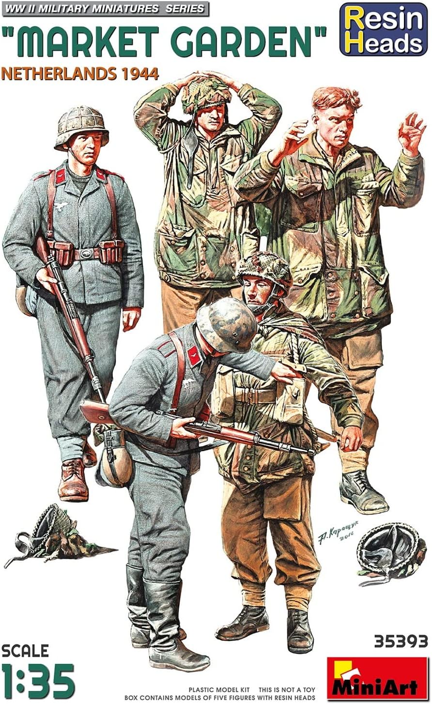 Miniart 1:35 - Market Garden, Holland 1944, w/Resin Heads