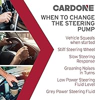 Vista 6 de Cardone 20-6800 Bomba de dirección asistida remanufacturada con depósito (renovada)