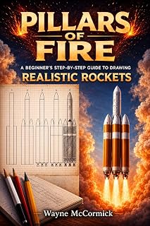 Pillars of Fire: A Beginner's Guide to Drawing Realistic Rockets - Amazon product rated Grade B