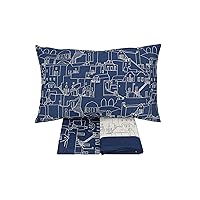 Gabel Completo Letto, Blu iOS