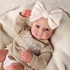 Muñecas Bebé Reborn BABESIDE - Muñeca Bebé Realista de Vinilo Suave de 17 Pulgadas | Muñecas Bebé de la Vida Real con Accesorios Completos Perfectas para Abrazar, Jugar y Regalar, Extremidades Articuladas 5