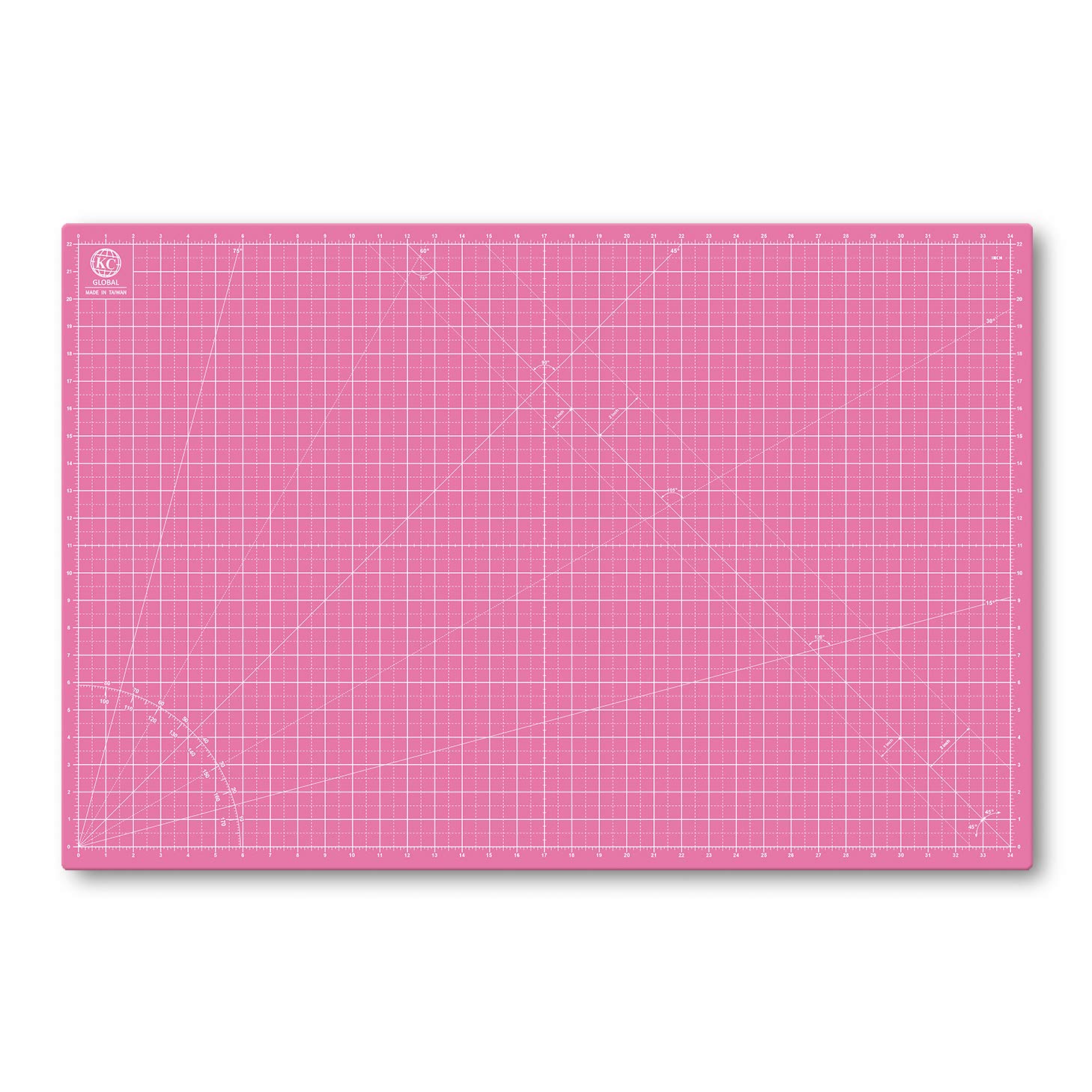 KC GLOBAL A1 (36"x24") Self-Healing Cutting Mat (Pink) - Sturdy, Reversible, Eco-Friendly, Non-Slip. Premium Desk Mat for ... - Review, Price and Buying Guide