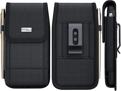 Miniatura 2 de Funda para cinturón con clip, para iPhone 8 Plus, 7 Plus, 6S Plus, piel Bomea, estuche para cinturón para smartphone (compatible con Apple iPhone 8
