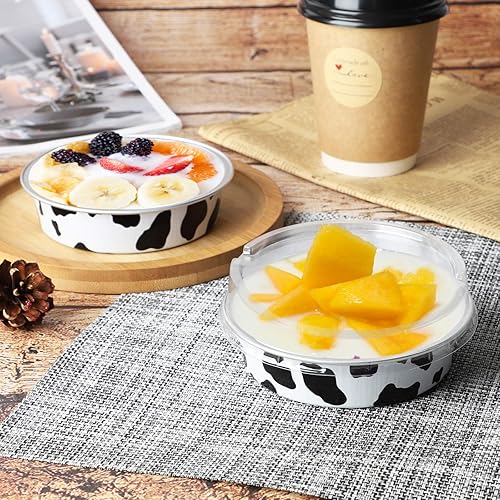 Vista 86 de Beasea Latas desechables para tartas de 4 pulgadas, paquete de 50 mini sartenes con tapas, molde de aluminio dorado de 8 onzas, moldes para tartas