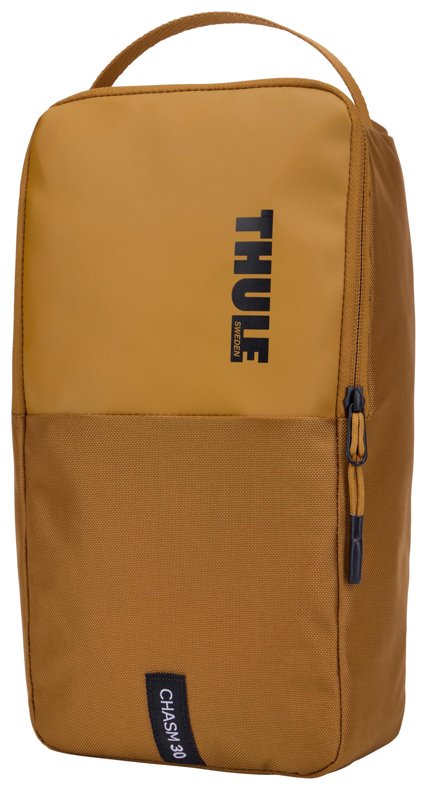 Thule Chasm Torba podróżna duffel 30 l, szeroki otwór ułatwiający pakowanie, plecak, wewnętrzne kieszenie z siatki, wzmocnione dno, z blokadą, materiały, taśmy i siatki z materiału w 100% z recyklingu