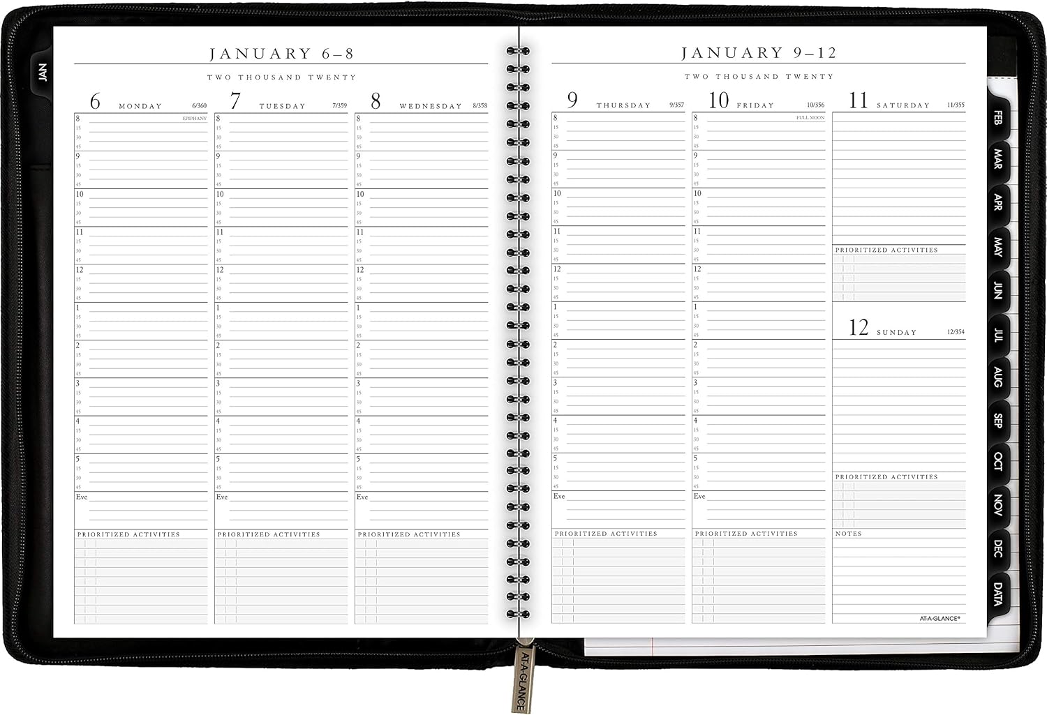 AT-A-GLANCE 2020 8.25 x 11 Weekly/Monthly Planner