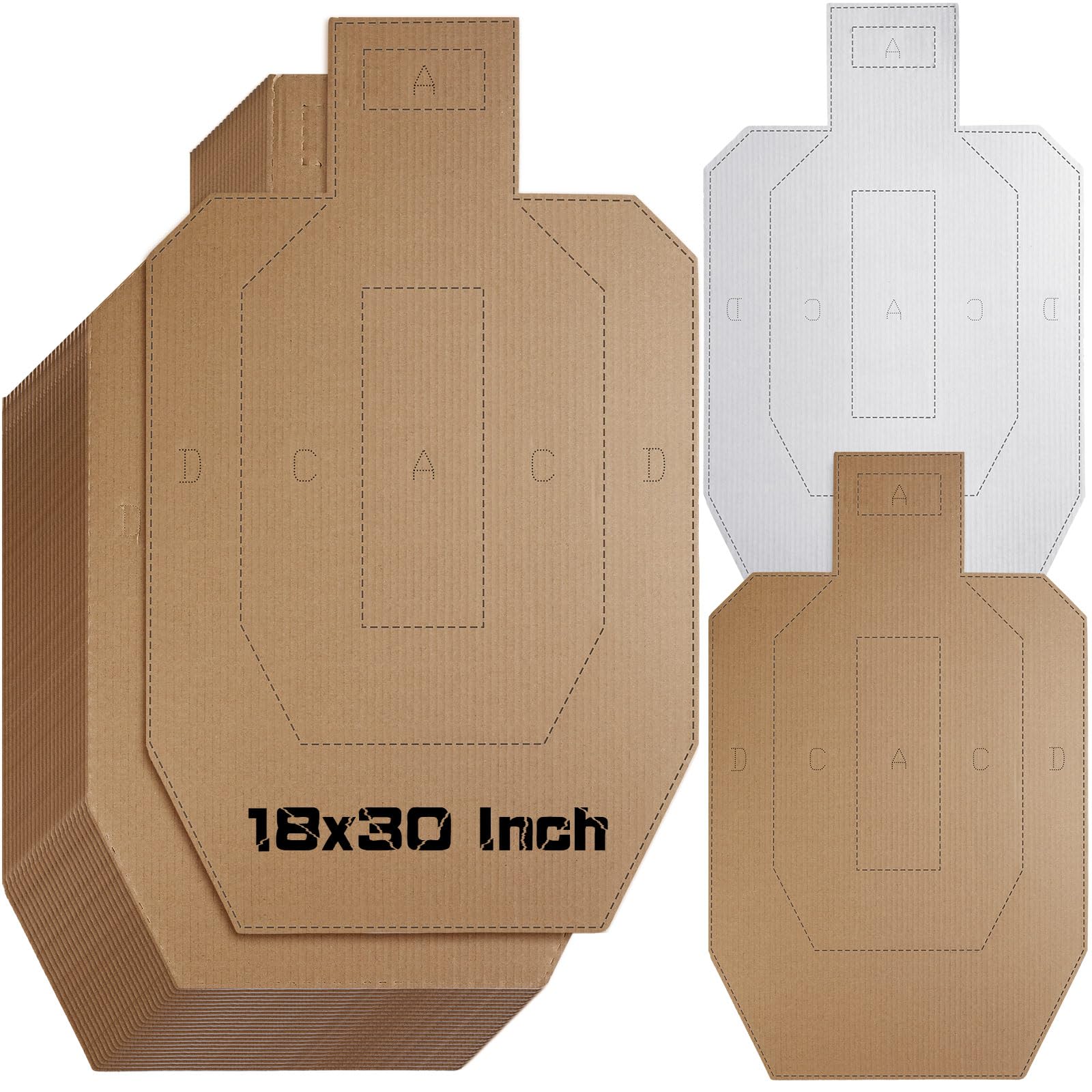 Buy 60 Sheets Cardboard Targets Shooting Range Shooting Targets
