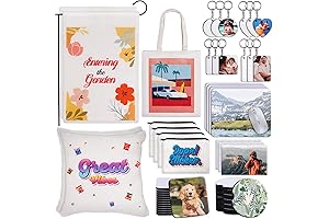 GO2CRAFT 76Pcs Sublimation Blanks Products