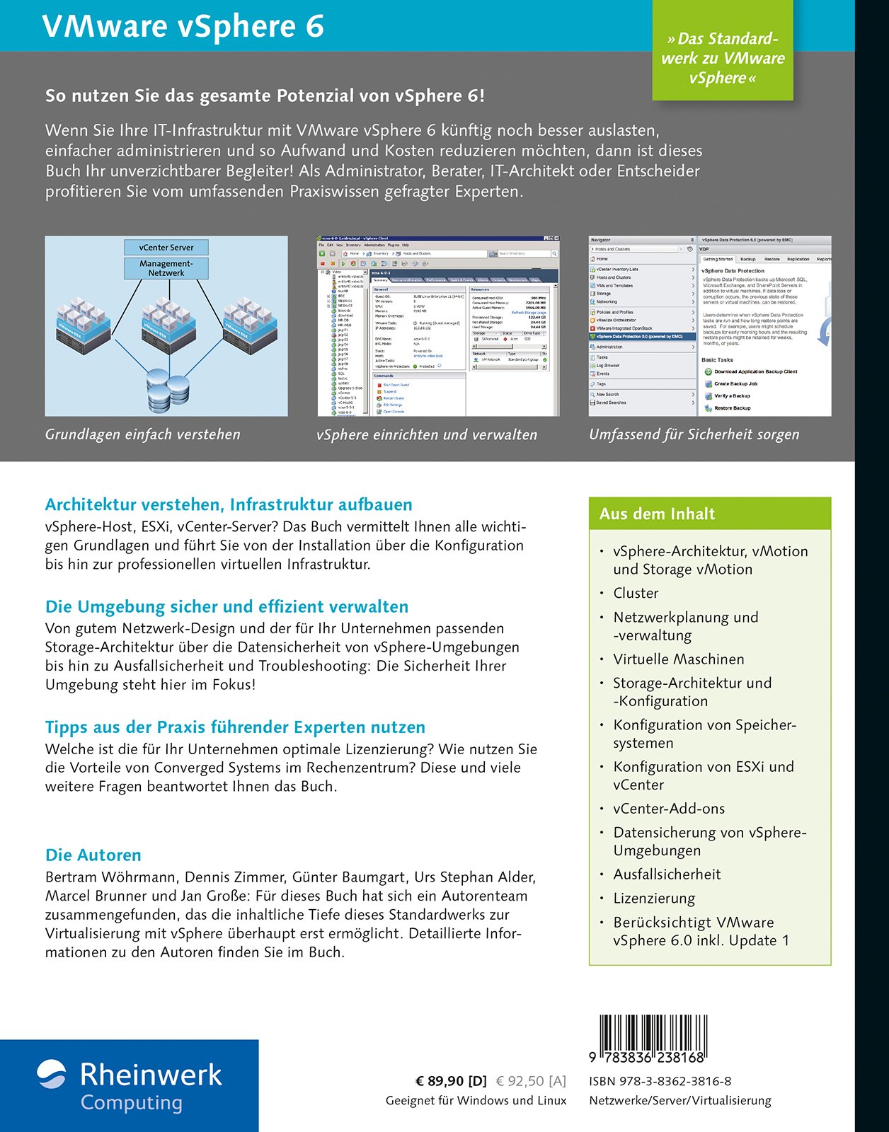 VMware vSphere 6: Das umfassende Handbuch