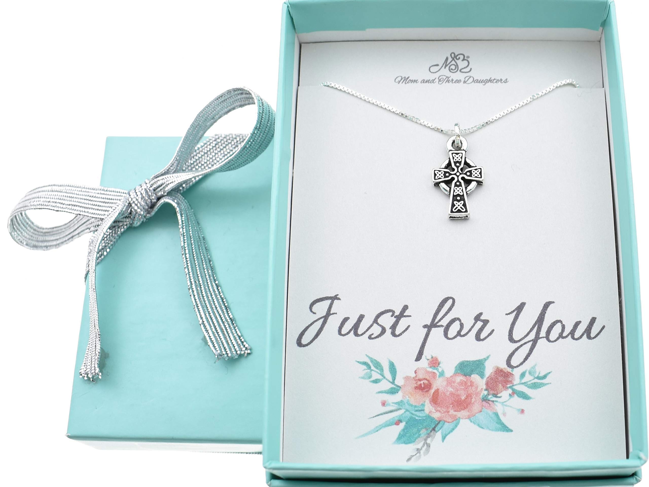 Buy Celtic Cross Necklace in Silver 