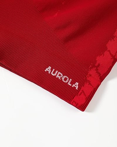 Miniatura 6 de AUROLA Serpent - Camisas de manga larga para mujer, sin costuras, para entrenamiento, cuello redondo, camiseta recortada, atlética, yoga