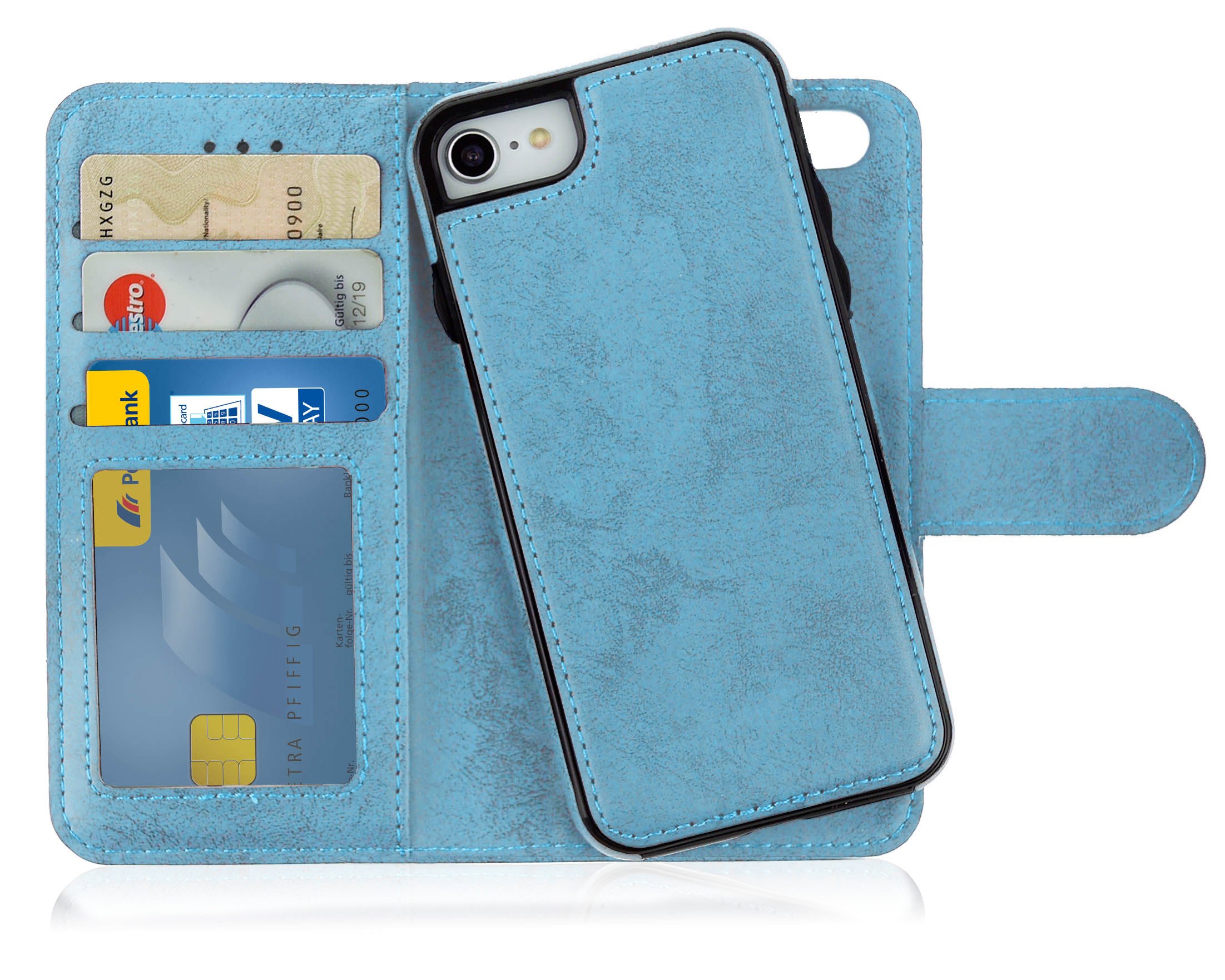 yGadget Cover per iPhone SE 2022 | 2020 | 7 | 8 - Custodia Libretto