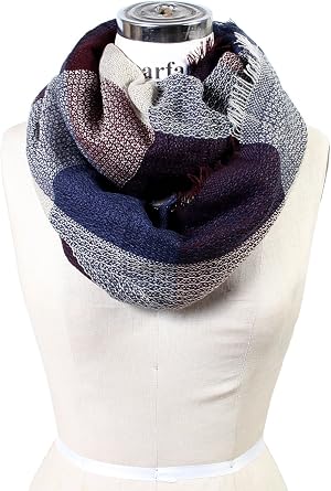 Scarfand's Tartan Plaid & Checks Infinity Fashion Scarves