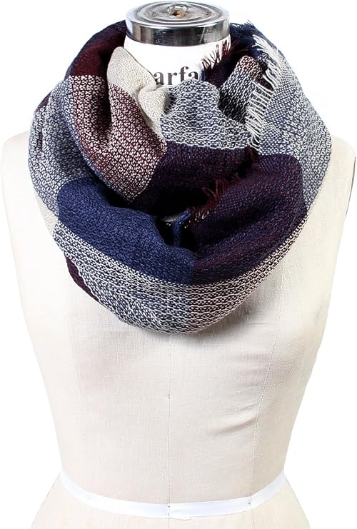 Scarfand's Tartan Plaid & Checks Infinity Fashion Scarves