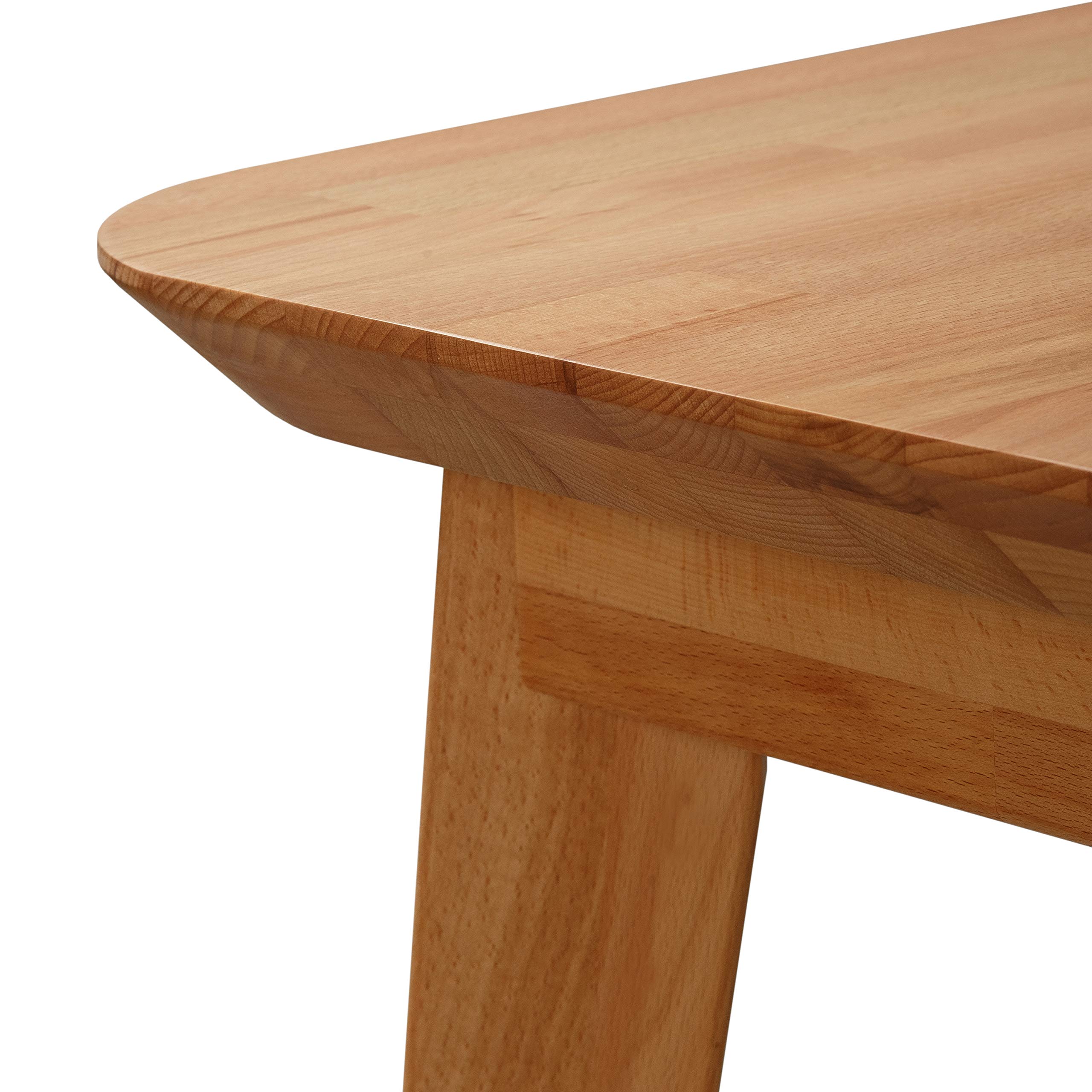 KROKWOOD Banc Paris Bois de Massif (Hêtre, 120 x 35 x 45 cm)