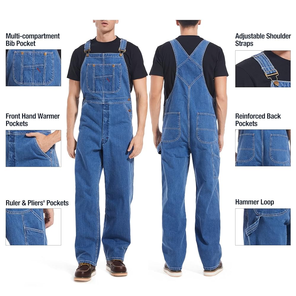 Hika　CLANE WAIST ADJUST OVERALLS　サイズ0 Kojima Genes Overalls Men's Casual Brown Duck Bib Overall