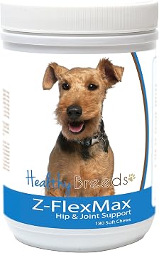 Healthy Breeds Welsh Terrier Z-Flex Max Dog Hip and Joint Support 180 Count