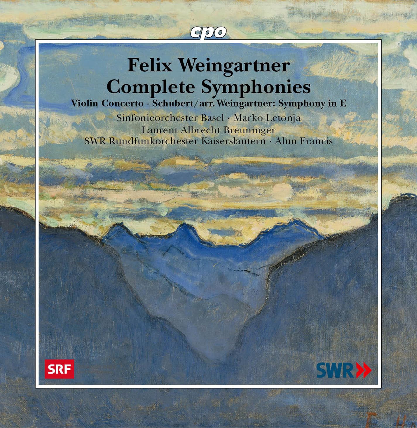 Felix Weingartner: Complete Symphonies; Violin Concerto; Franz Schubert (arr. Weingartner): Symphony in E
