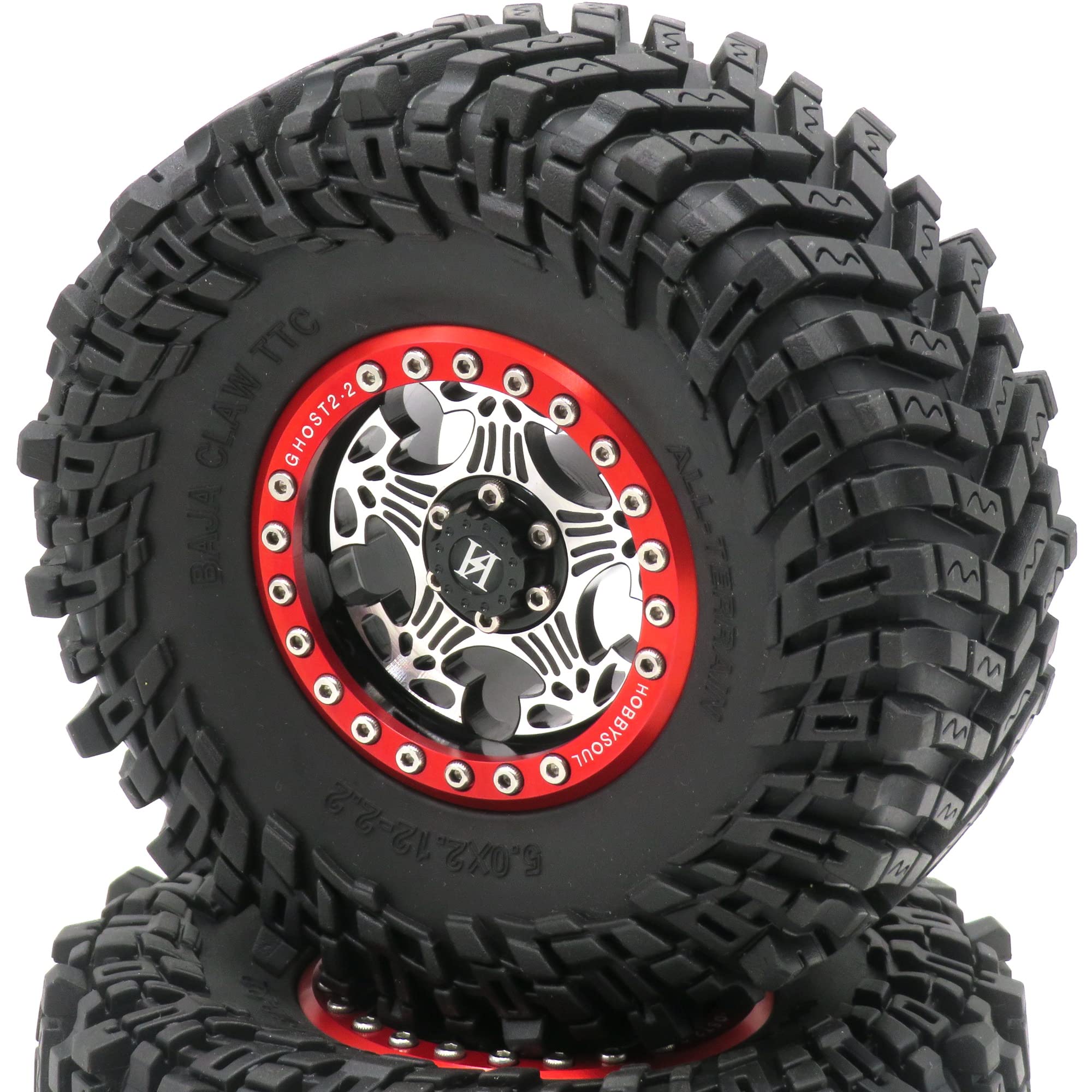 HOBBYSOUL 2.2インチ ラジコンホイール 4個 可変オフ　trx4 Amazon | RC タイヤ クローラー 2.2インチホイール rc ラジコン