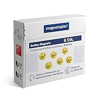 Algopix Similar Product 20 - magnetoplan Smiley Face Magnets