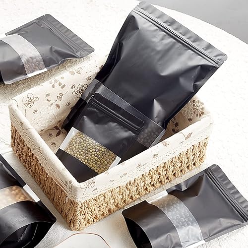 Miniatura 5 de Stand-up Pouch - Bolsa comestible a prueba de olores, para almacenamiento de alimentos, paquete de 100 recipientes resellables para productos de