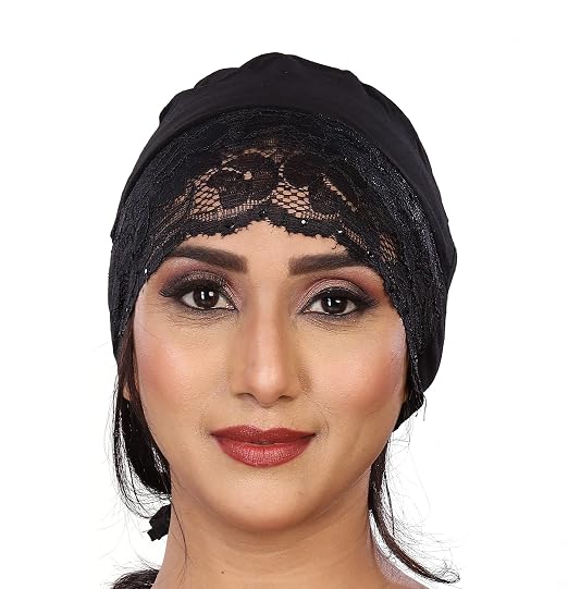 Hijazi Hijab LACE NET Tube Cap Women 