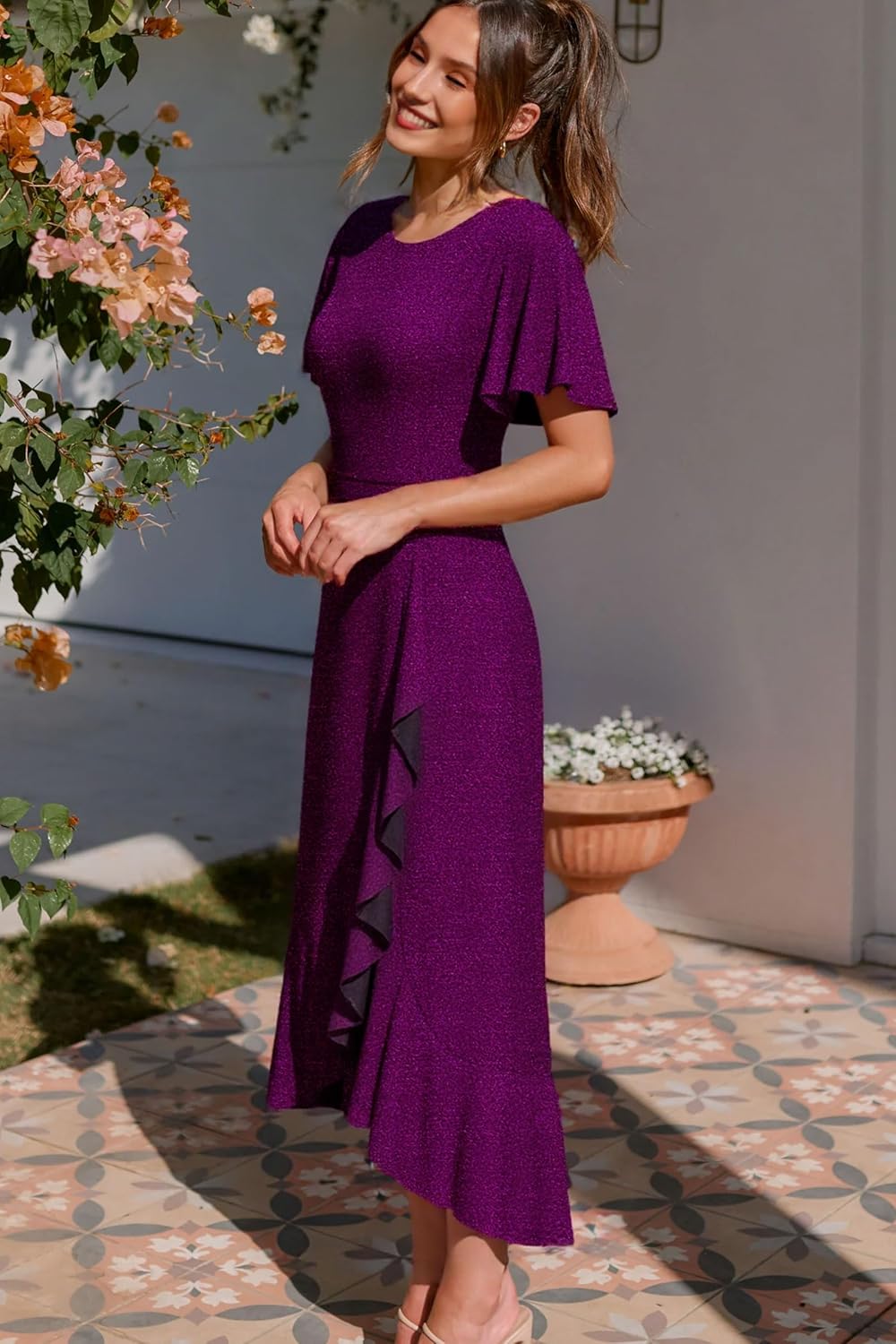 Black Formal Dresses for Women Gowns Evening Party Cocktail Dress,Women Formal Party Dress,V Neck Wedding Guest Dresses. - Image 2