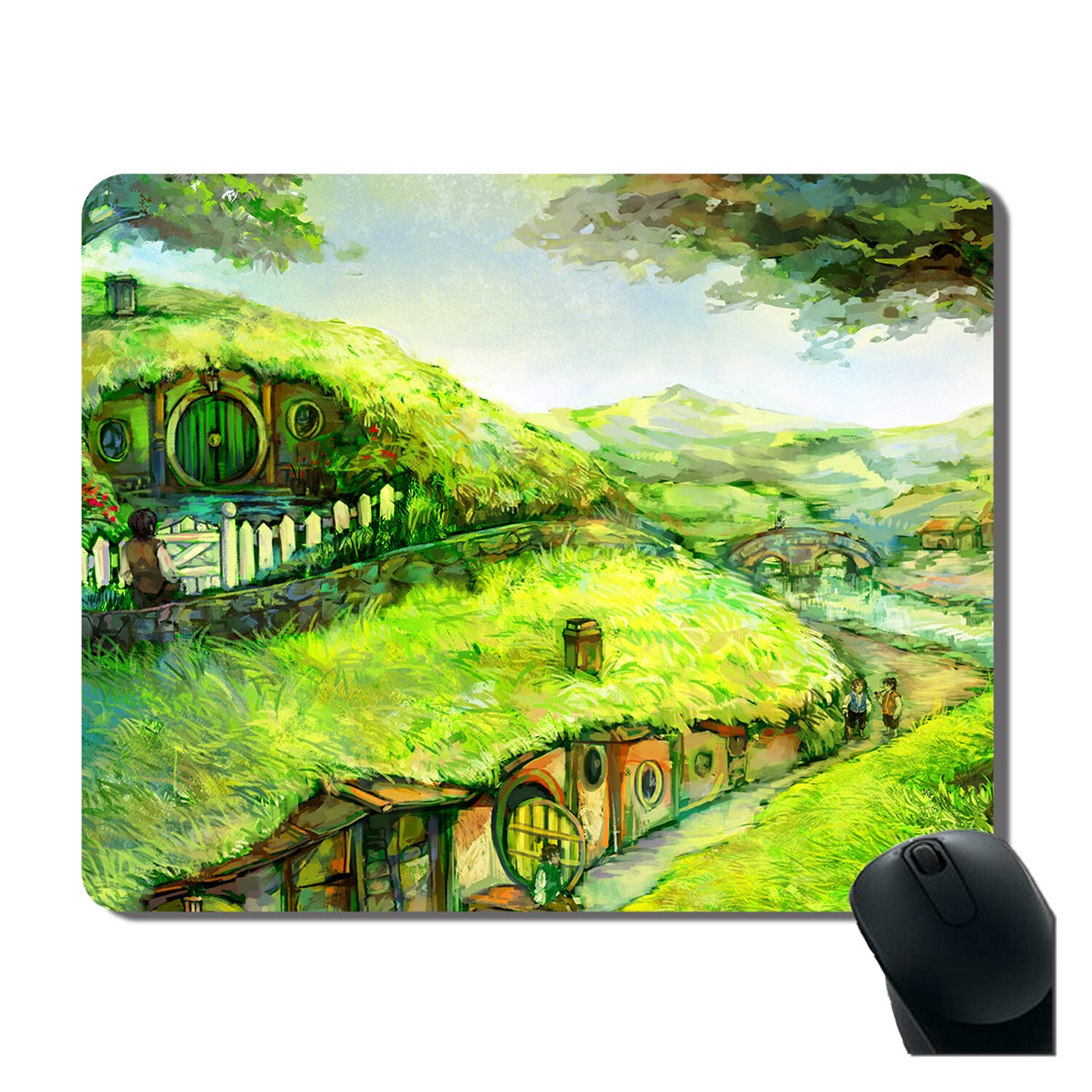 iFUOFF Mousepad The Bag End Non Slip Rubber Gaming Home Office Mouse Pad Mat 9.5x7.9inch