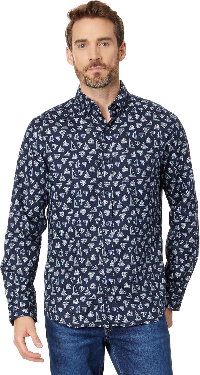 Nautica Men's Printed Shirt